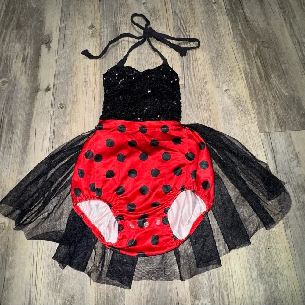 Ladybug Kids Costume - Red and Black